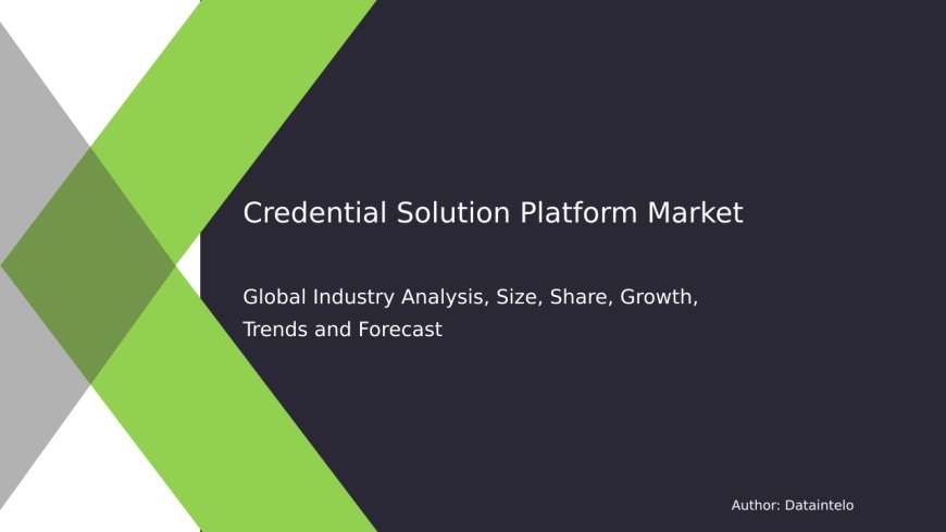 Key Players and Competitive Dynamics in Credential Solution Platform Market till 2032